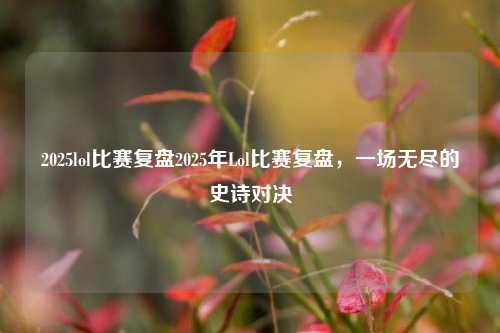2025lol比赛复盘2025年Lol比赛复盘，一场无尽的史诗对决